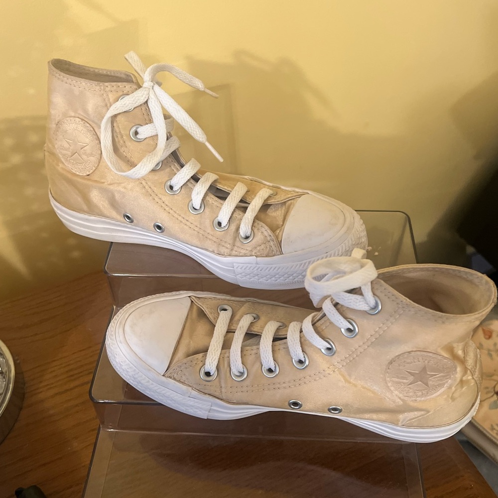 Converse Women's High-Top Sneakers - Beige